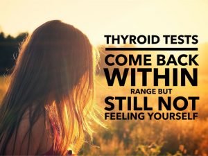Thyroid Test ranges